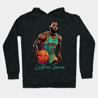 Lebron James goat Victor illustration artwork Hoodie